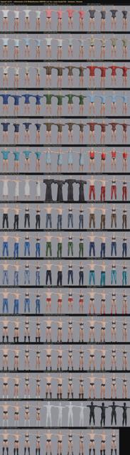 48 clothes, worn