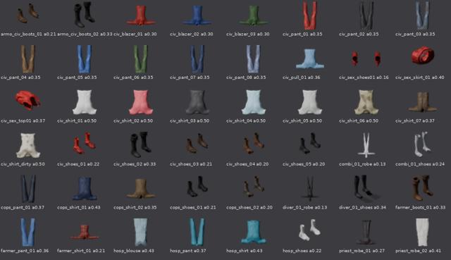 Inventory icons